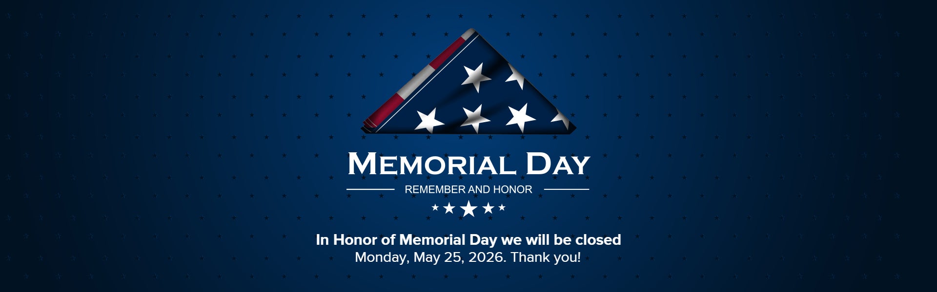 Memorial Day 2026