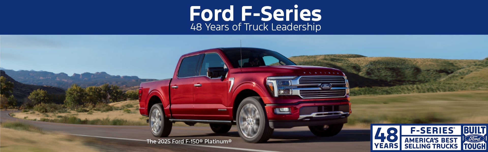 Ford F Series- Desktop Banner